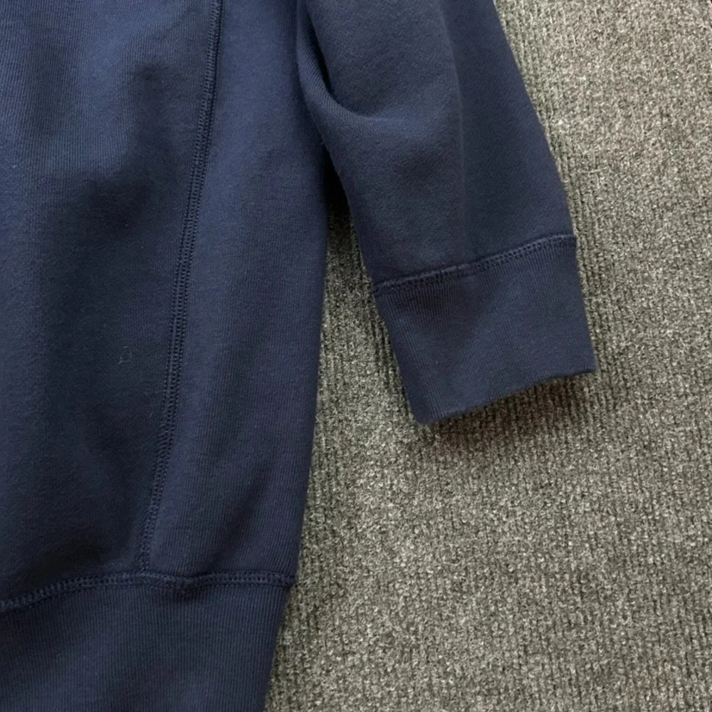 Polo Ralph Lauren Men's 4XB Full Zip Hoodie Sweater Blue Heavyweight Yellow Pony